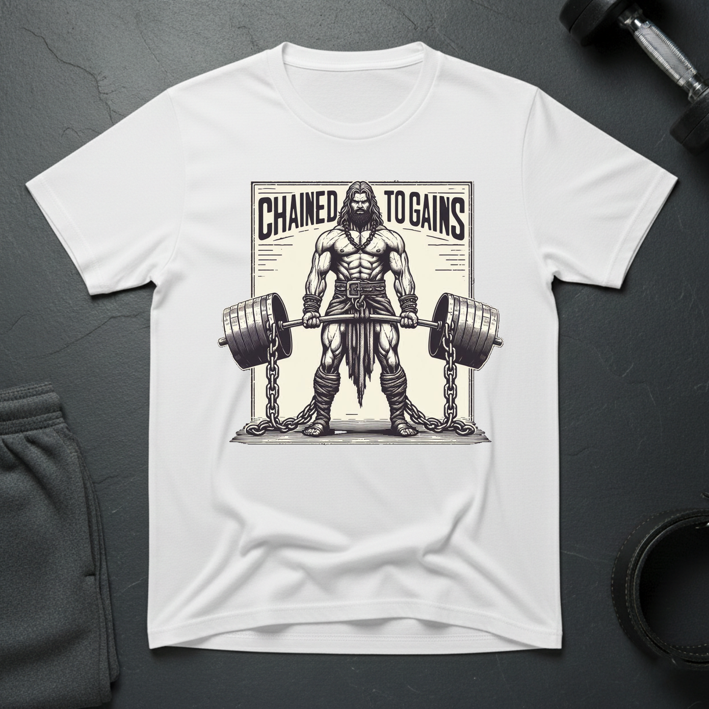 Chained To Gains T-Shirt