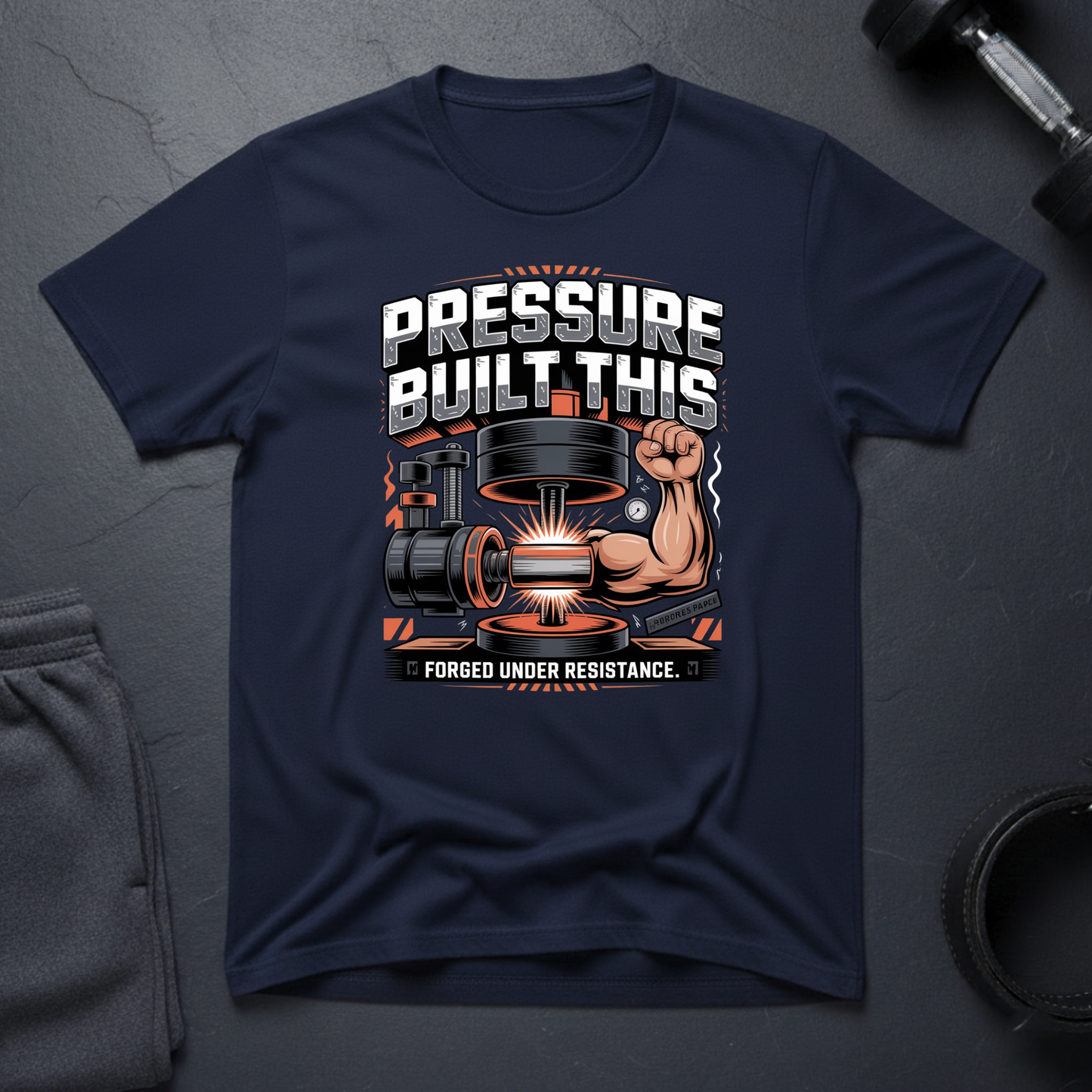 Pressure Built This T-Shirt