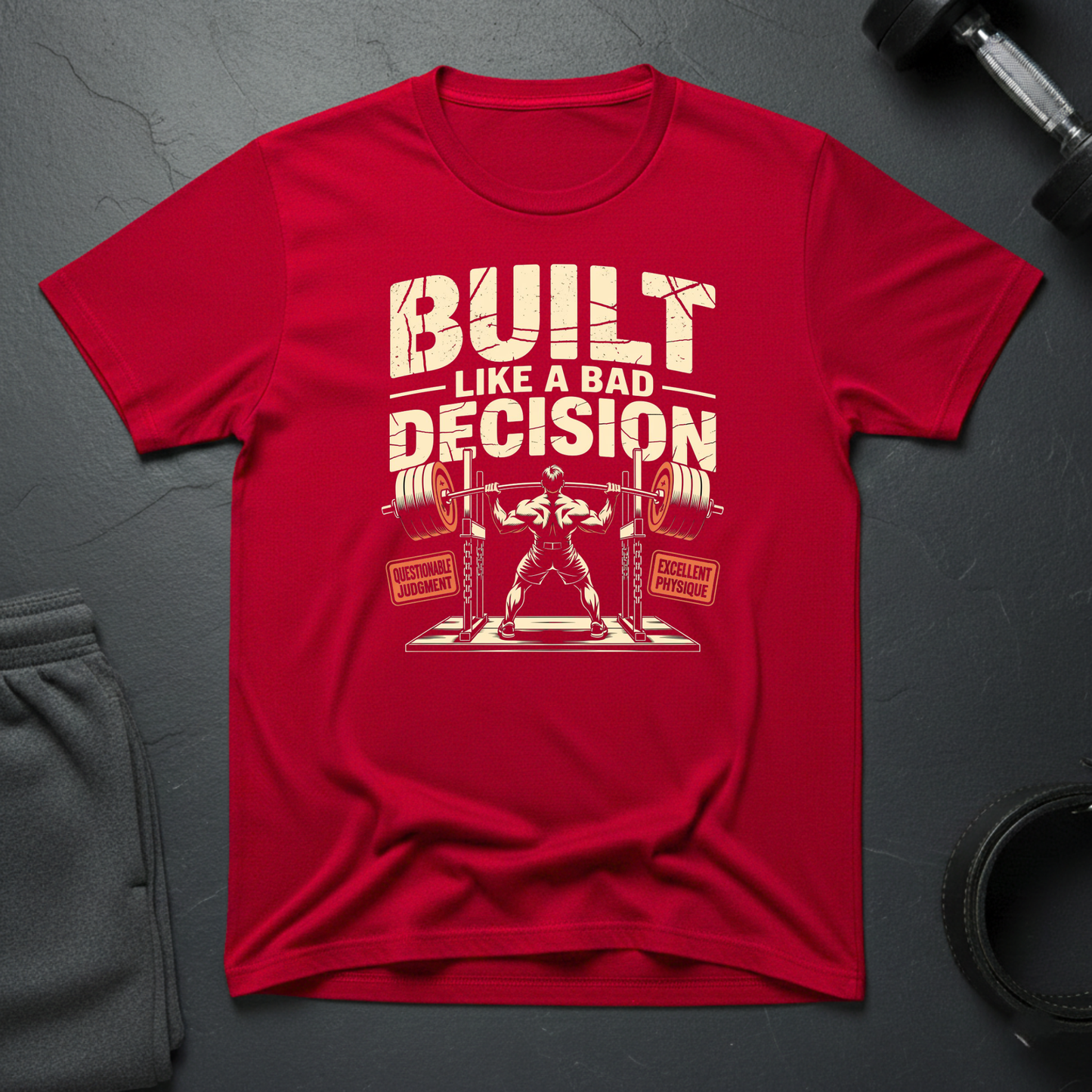 Built Like A Bad Decision T-Shirt