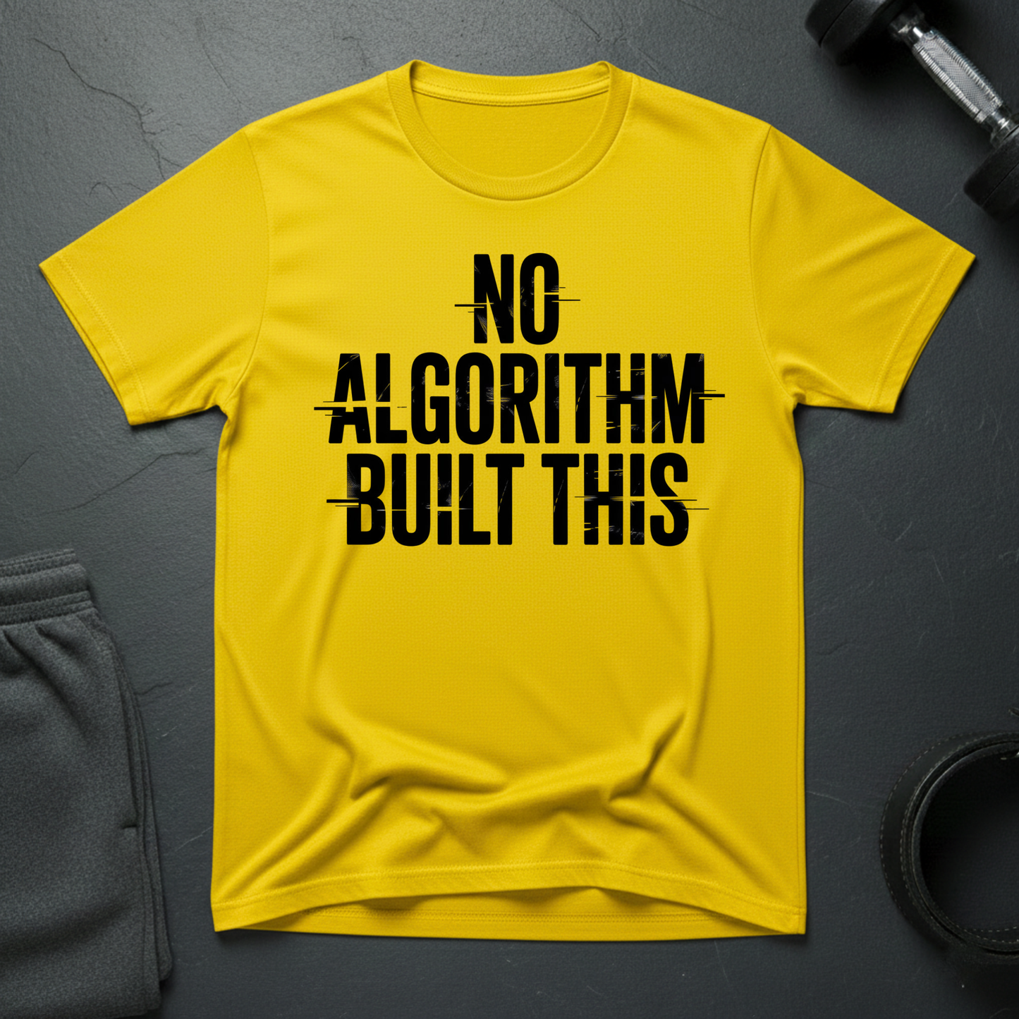 No Algorith Built This T-Shirt