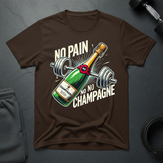 No Pain No Champagne T-Shirt