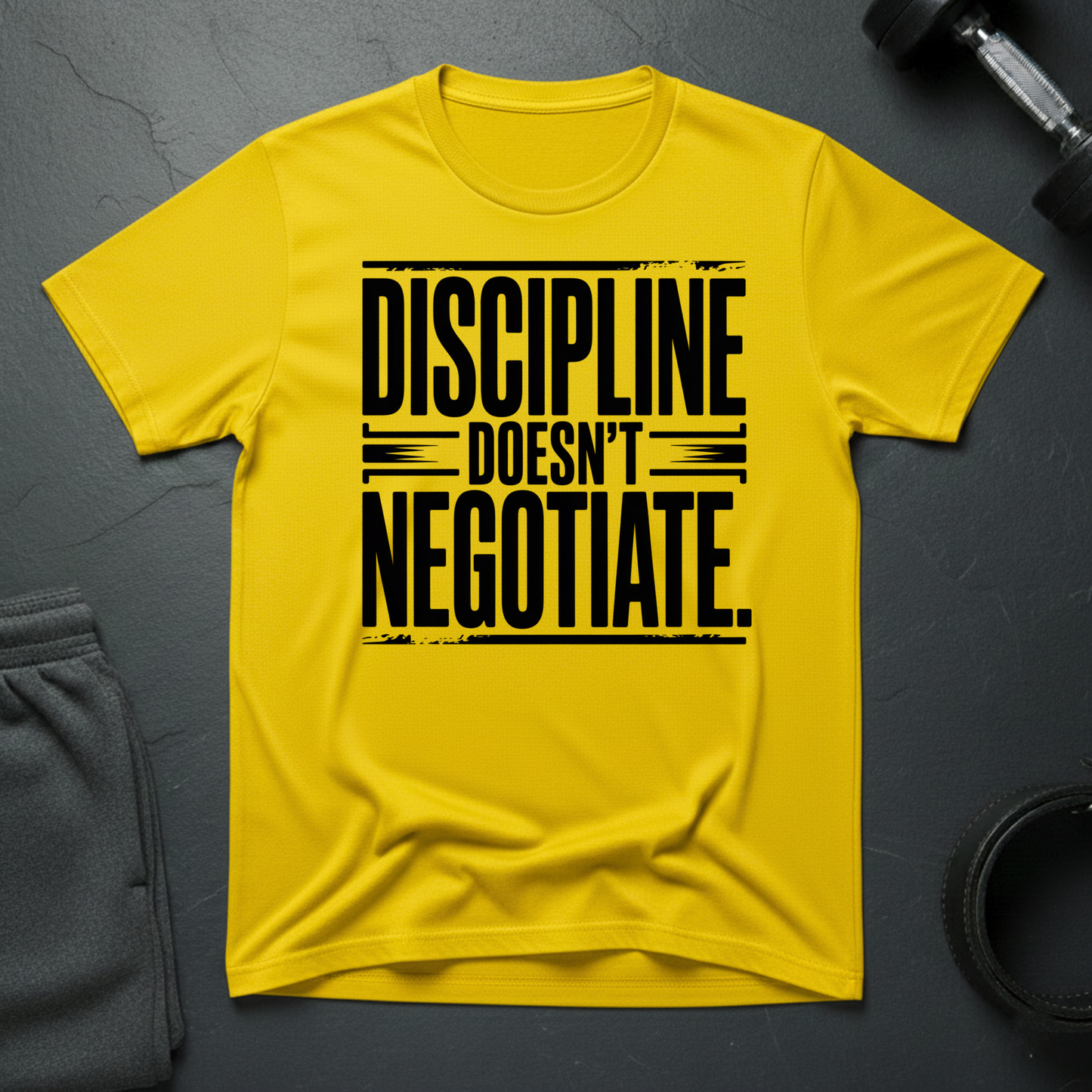 Discipline Doesn't Negotiate T-Shirt
