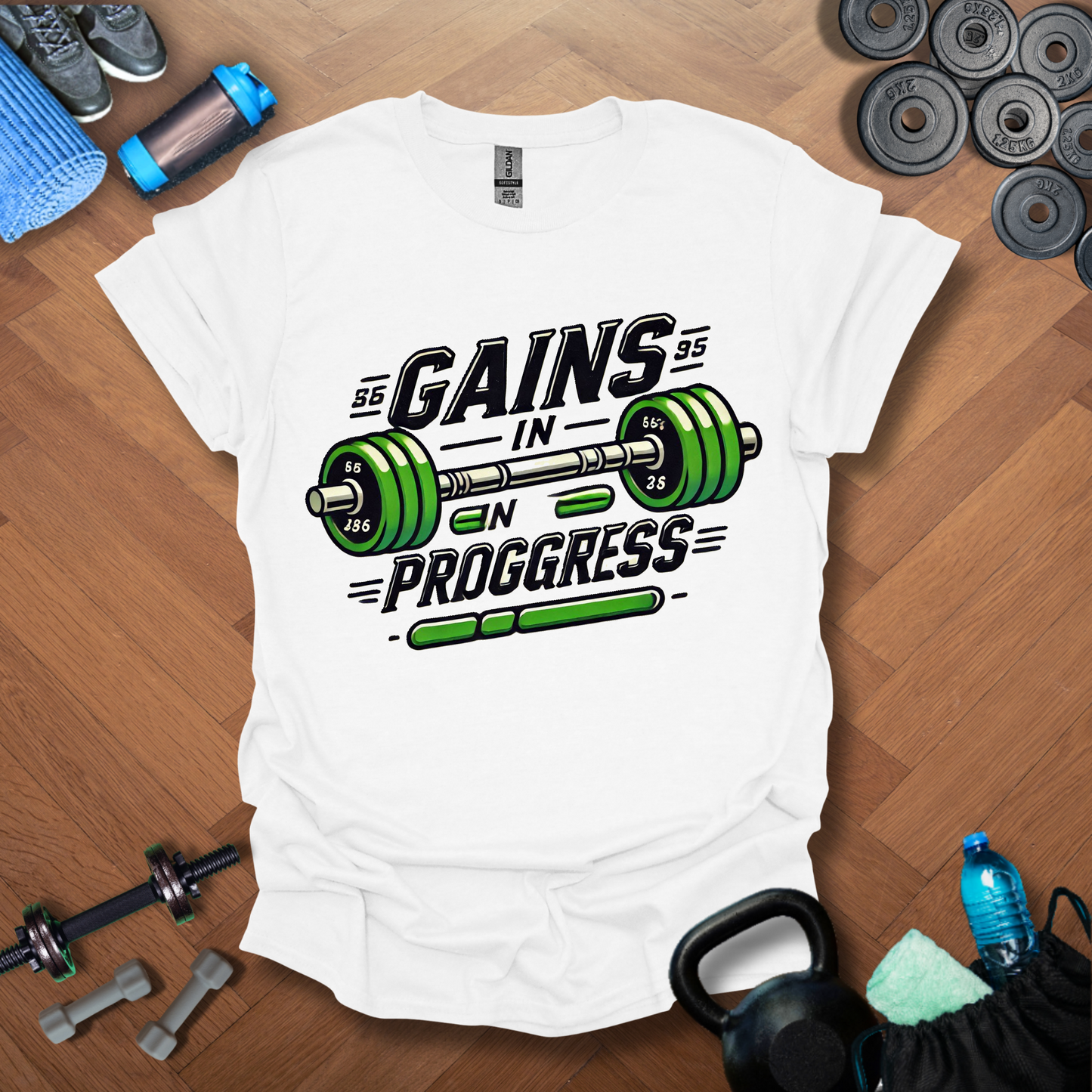 Gains In Progress T-Shirt