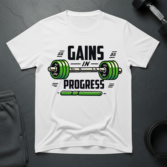 Gains In Progress T-Shirt