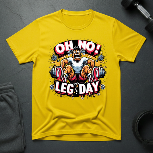 Oh No! Leg Day T-Shirt