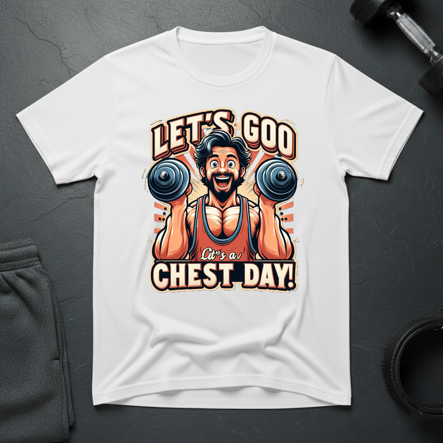 Let's Goo Chest Day! T-Shirt