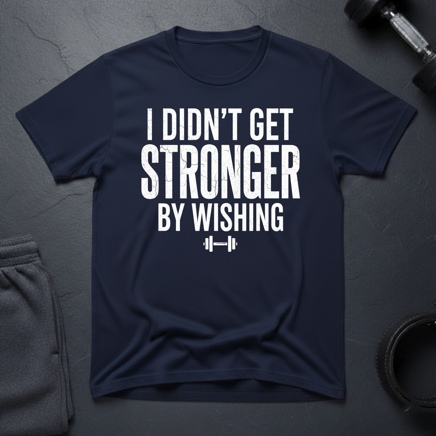 I Didn't Get Stronger By Wishing T-Shirt