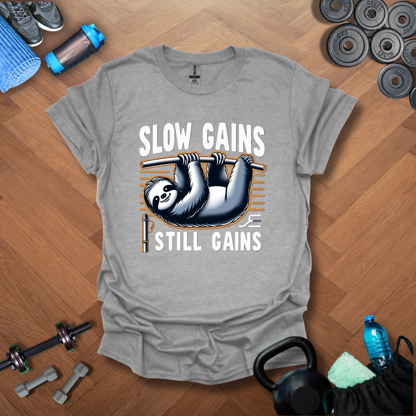 Slow Gains Still Gains T-Shirt