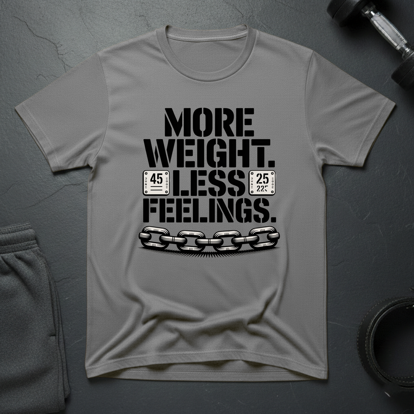 More Weight Less Feelings T-Shirt