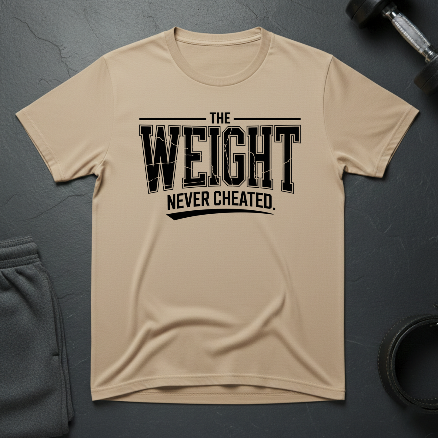The Weight Never Cheated T-Shirt