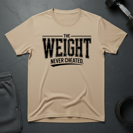 The Weight Never Cheated T-Shirt