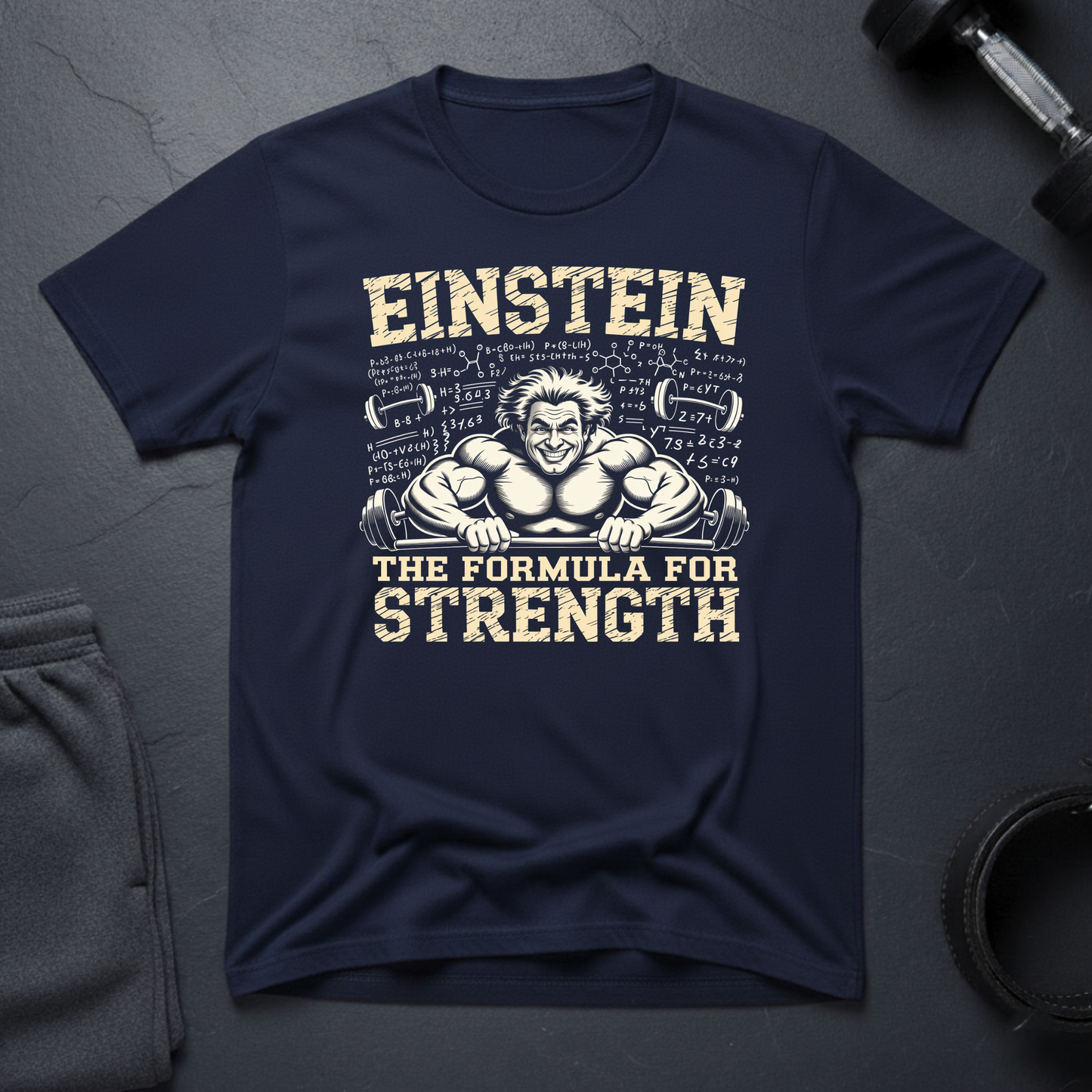Einstein The Formula For Strength T-Shirt