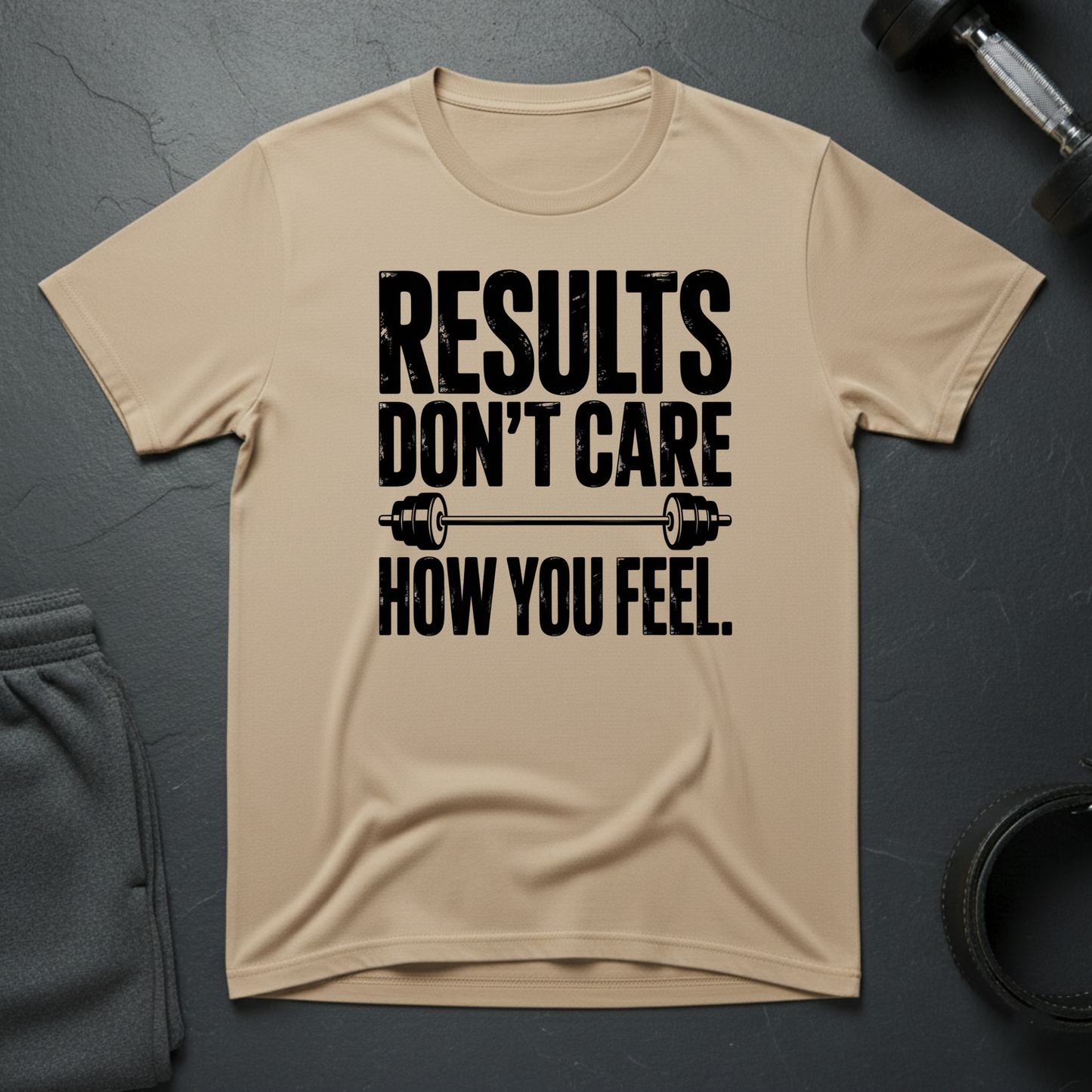 Results Don't Care How You Feel T-Shirt