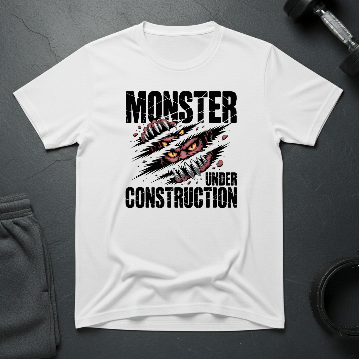 Monster Under Construction T-Shirt