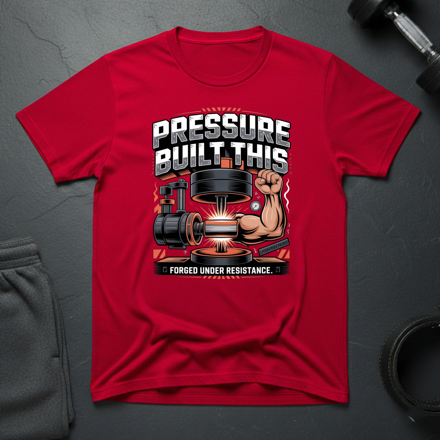 Pressure Built This T-Shirt