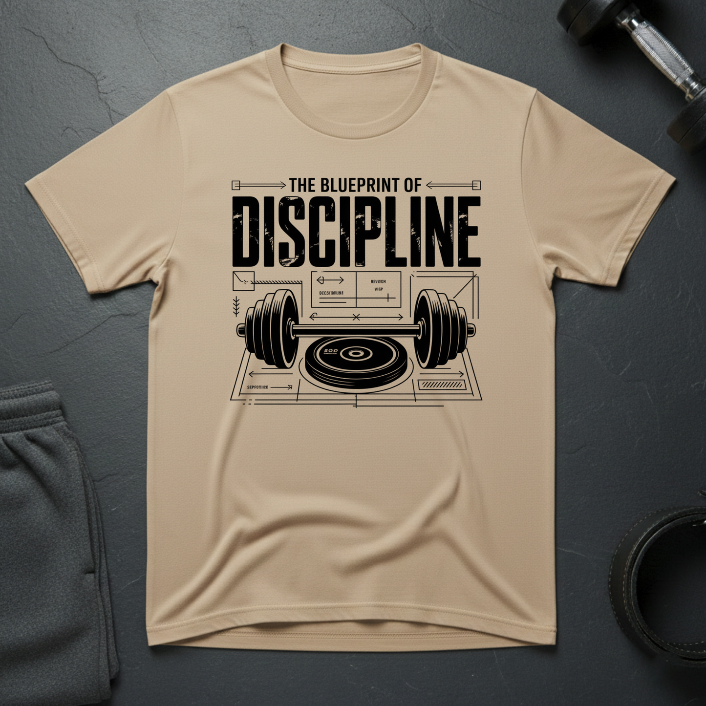 The Blueprint Of Discipline T-Shirt
