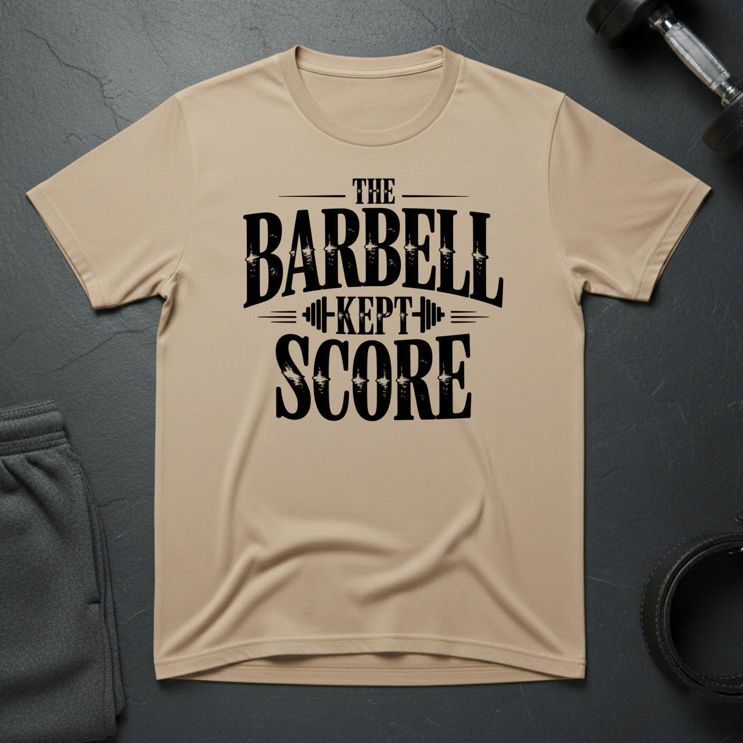 The Barbell Kept Score T-Shirt