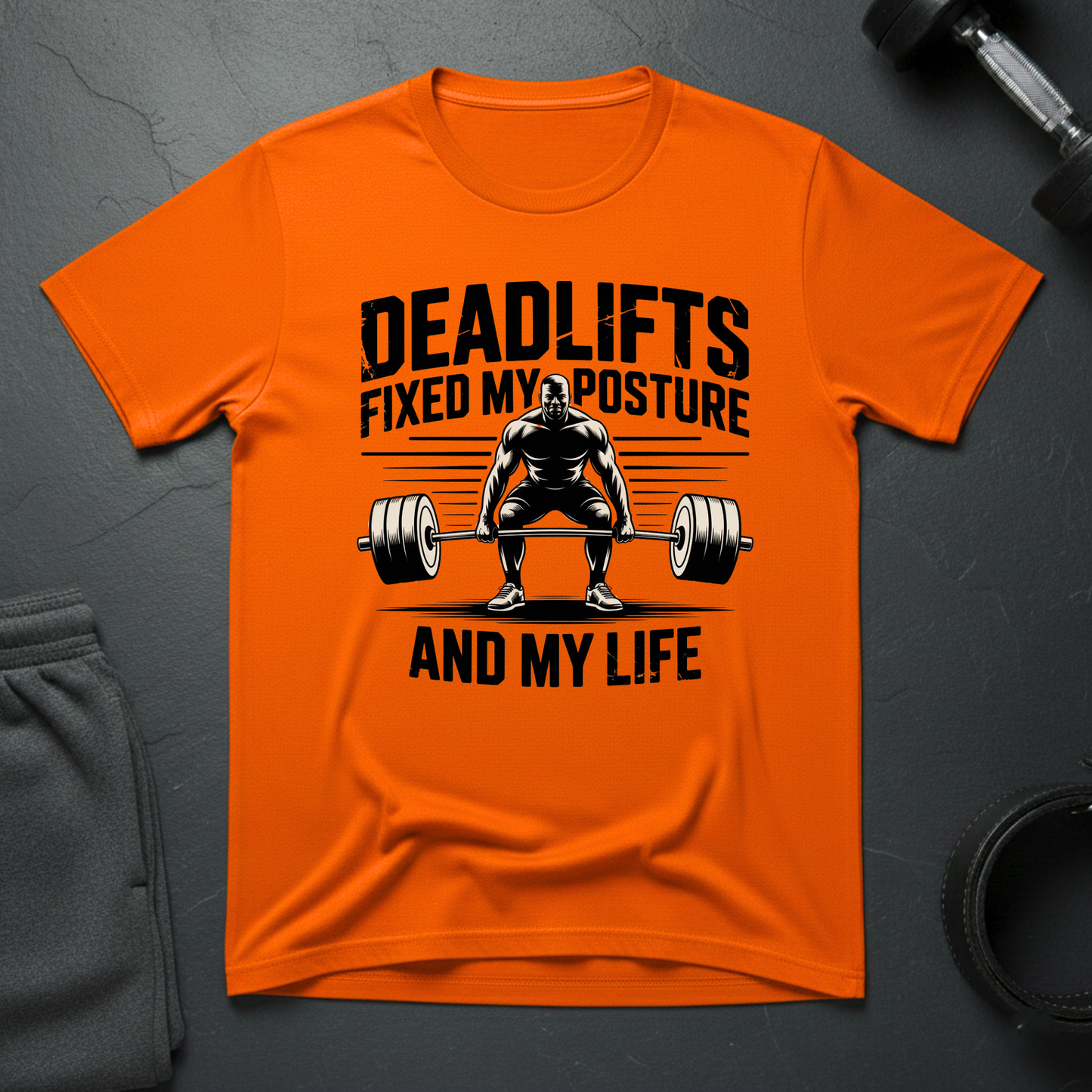 Deadlifts Fixed My Posture And My Life T-Shirt