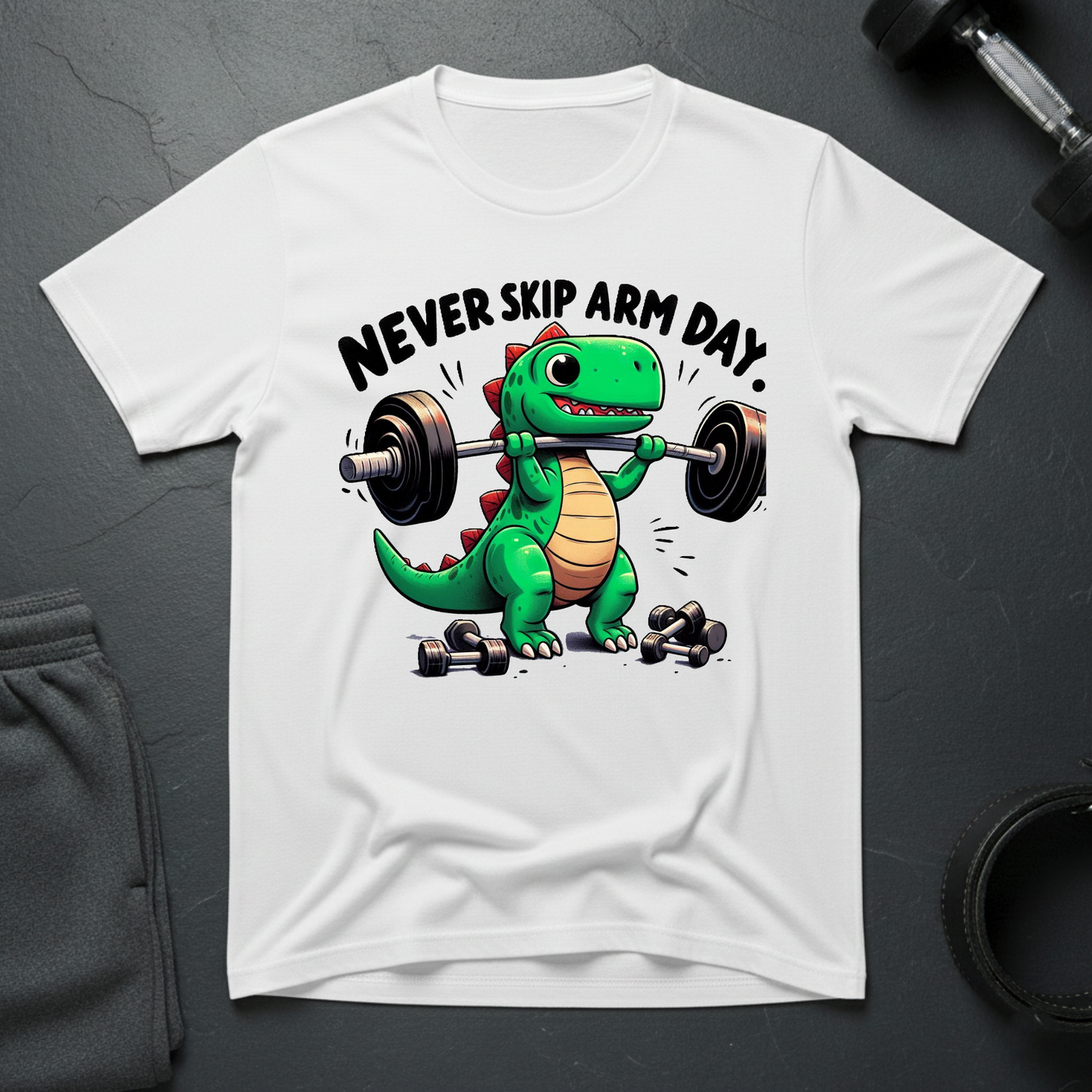 Never Skip Arm Day T-Shirt