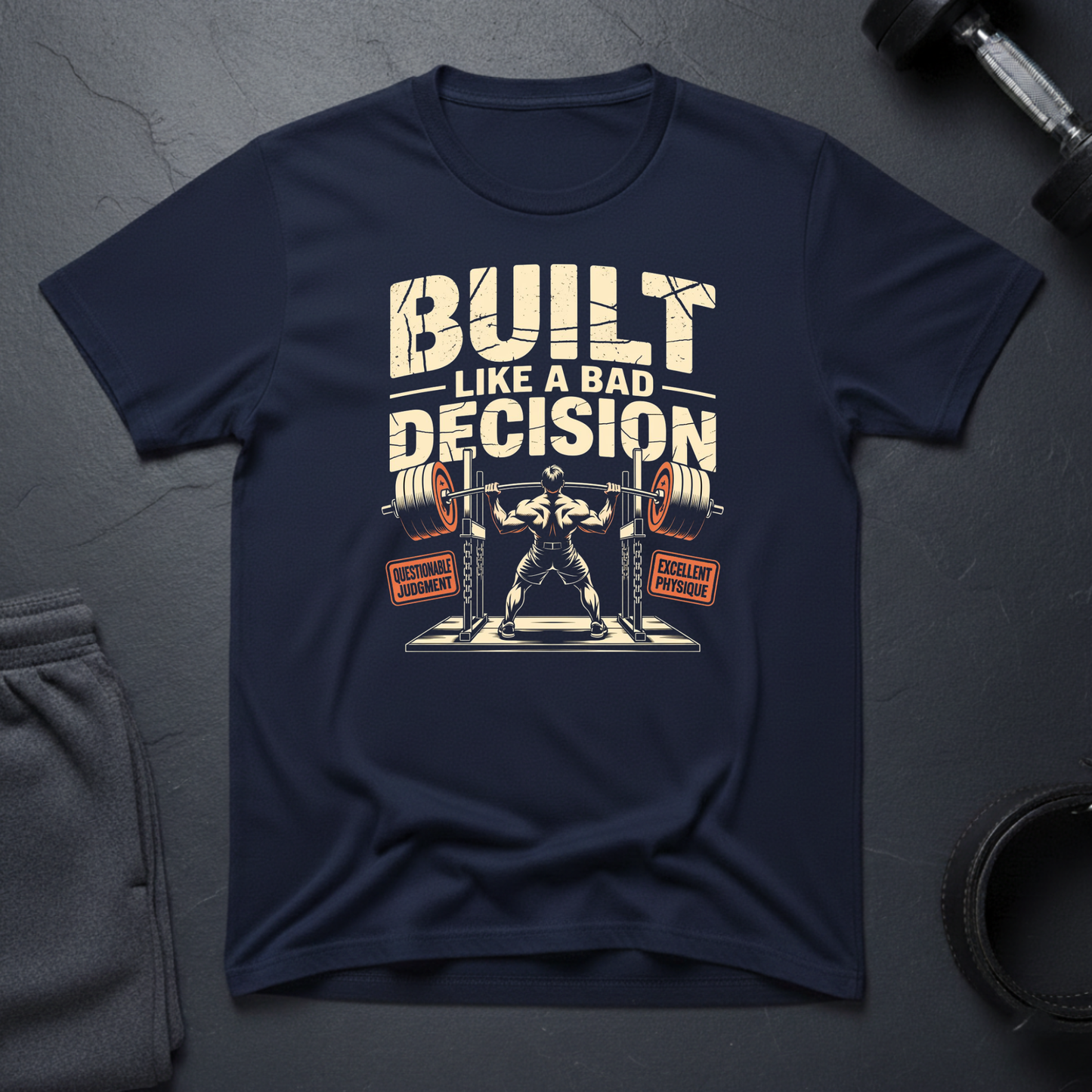 Built Like A Bad Decision T-Shirt