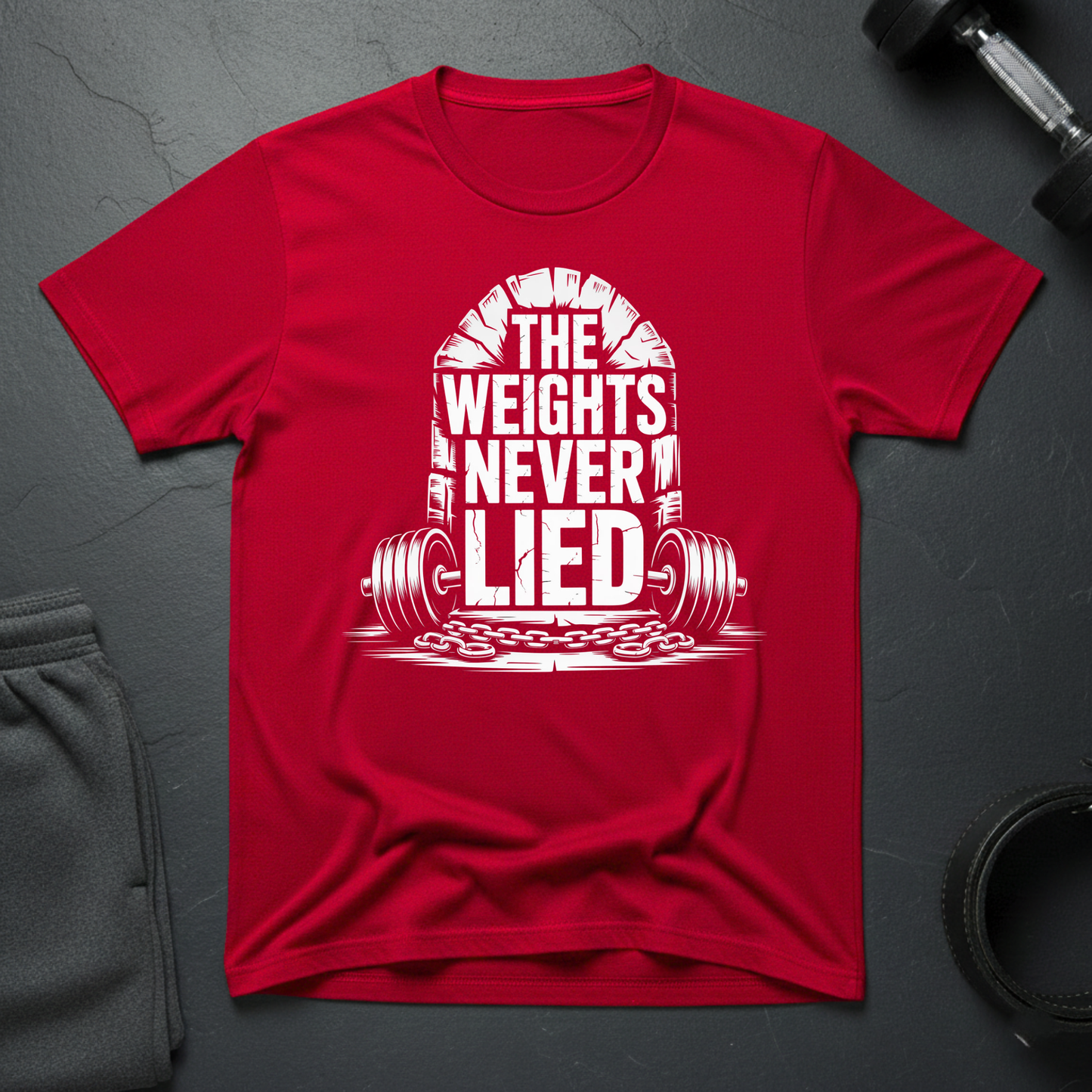 The Weights Never Lied T-Shirt