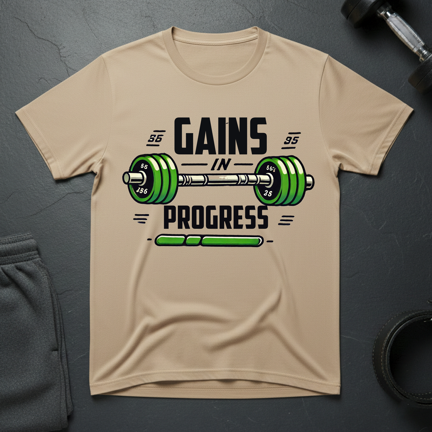 Gains In Progress T-Shirt