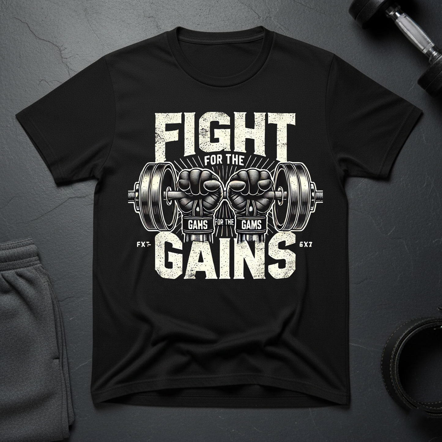 Fight For The Gains T-Shirt