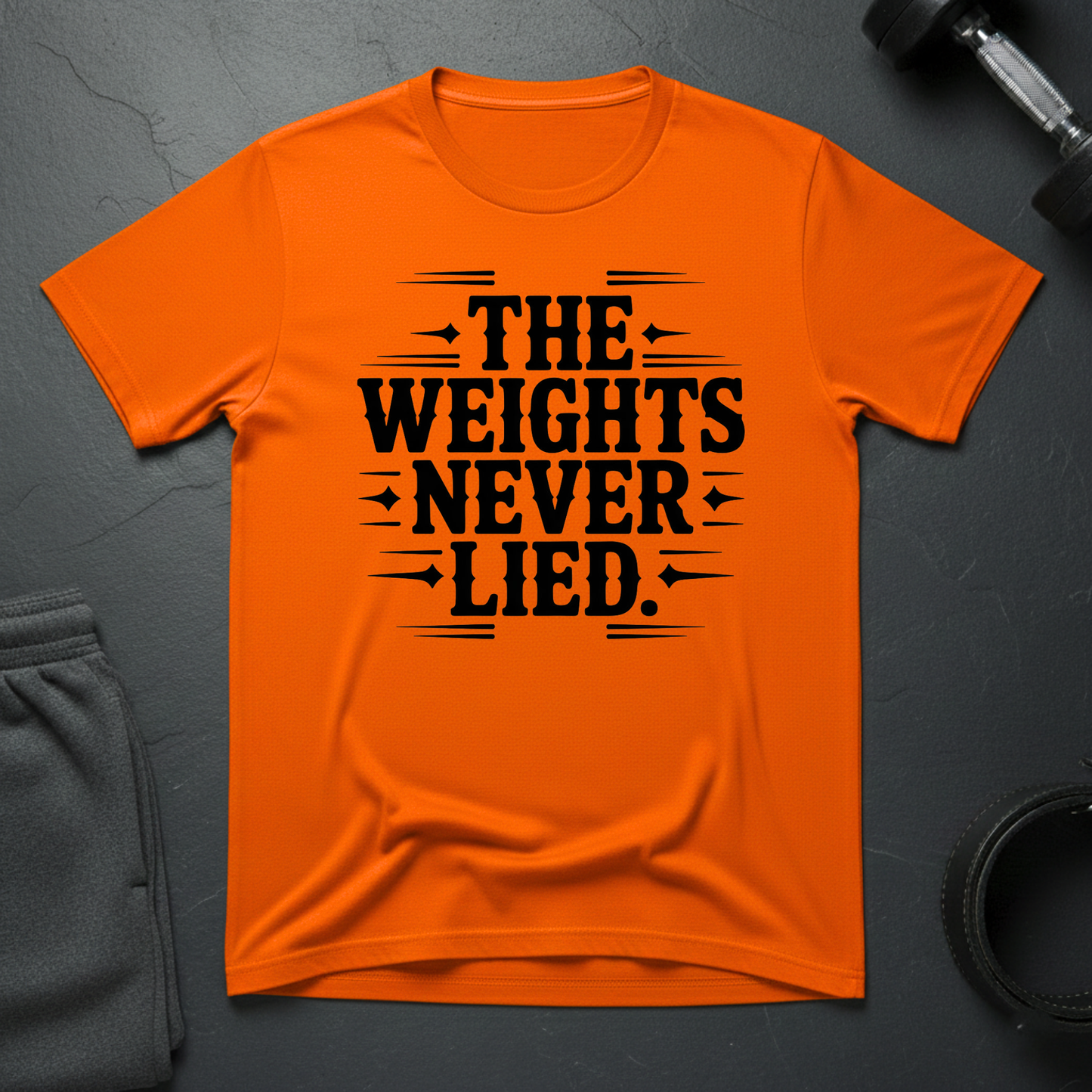 The Weights Never Lied T-Shirt