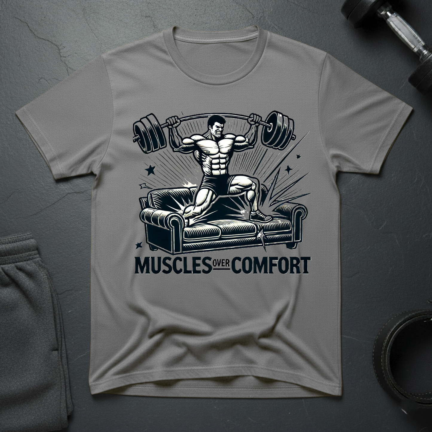 Muscles Over ComfortT-Shirt