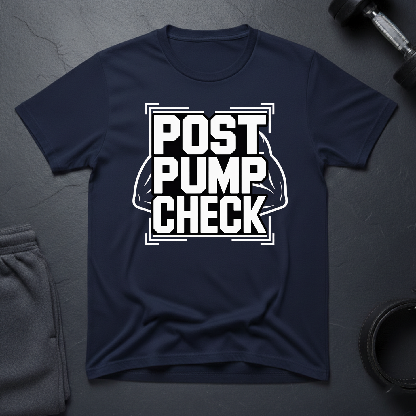 Post Pump Check T-Shirt