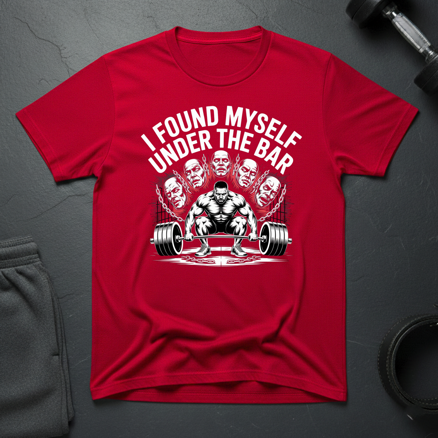 I Found Myself Under The Bar T-Shirt