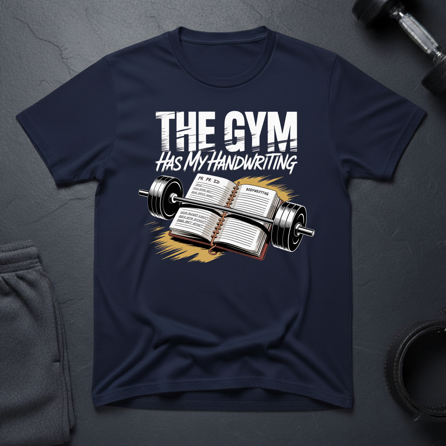 The Gym Has My Handwriting T-Shirt