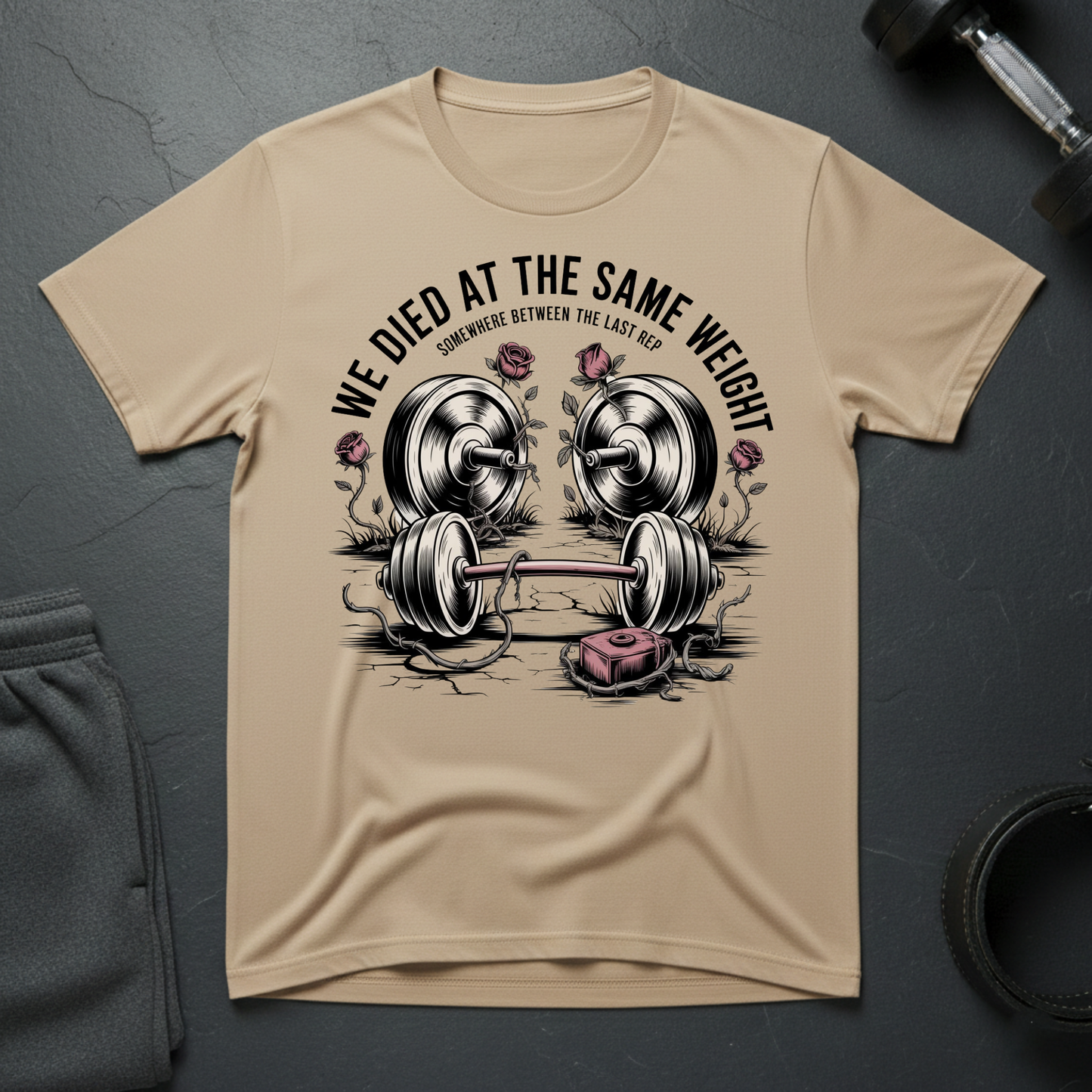 We Died At The Same Weight T-Shirt