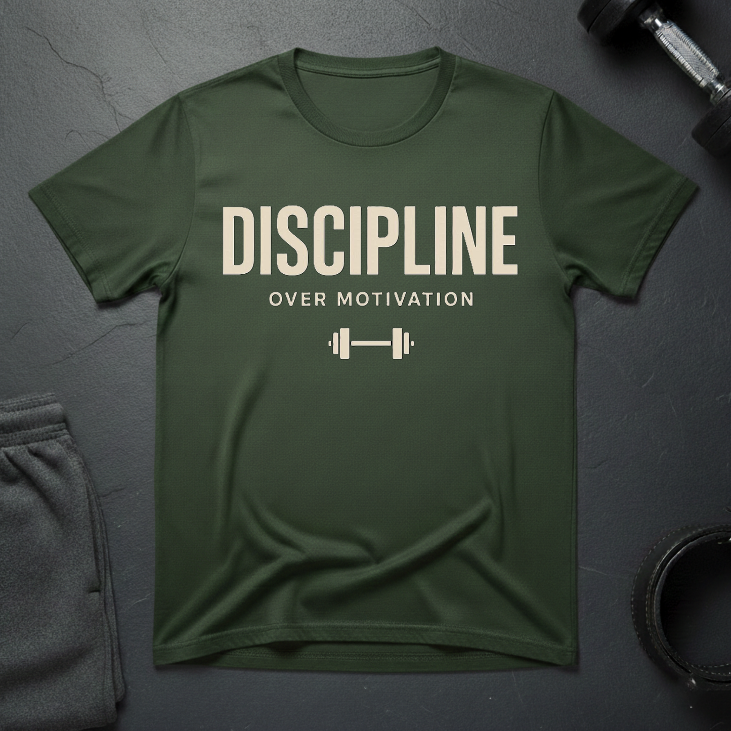 Discipline Over Motivation T-Shirt