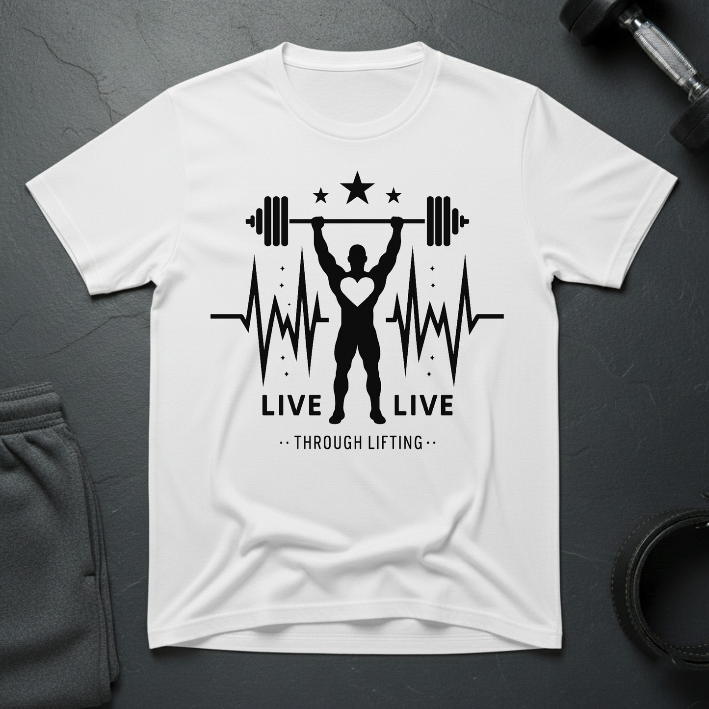 Live Through Lifting T-Shirt
