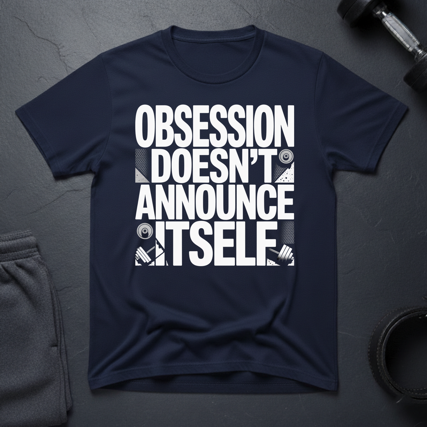 Obsession Doesn't Announce Itself T-Shirt