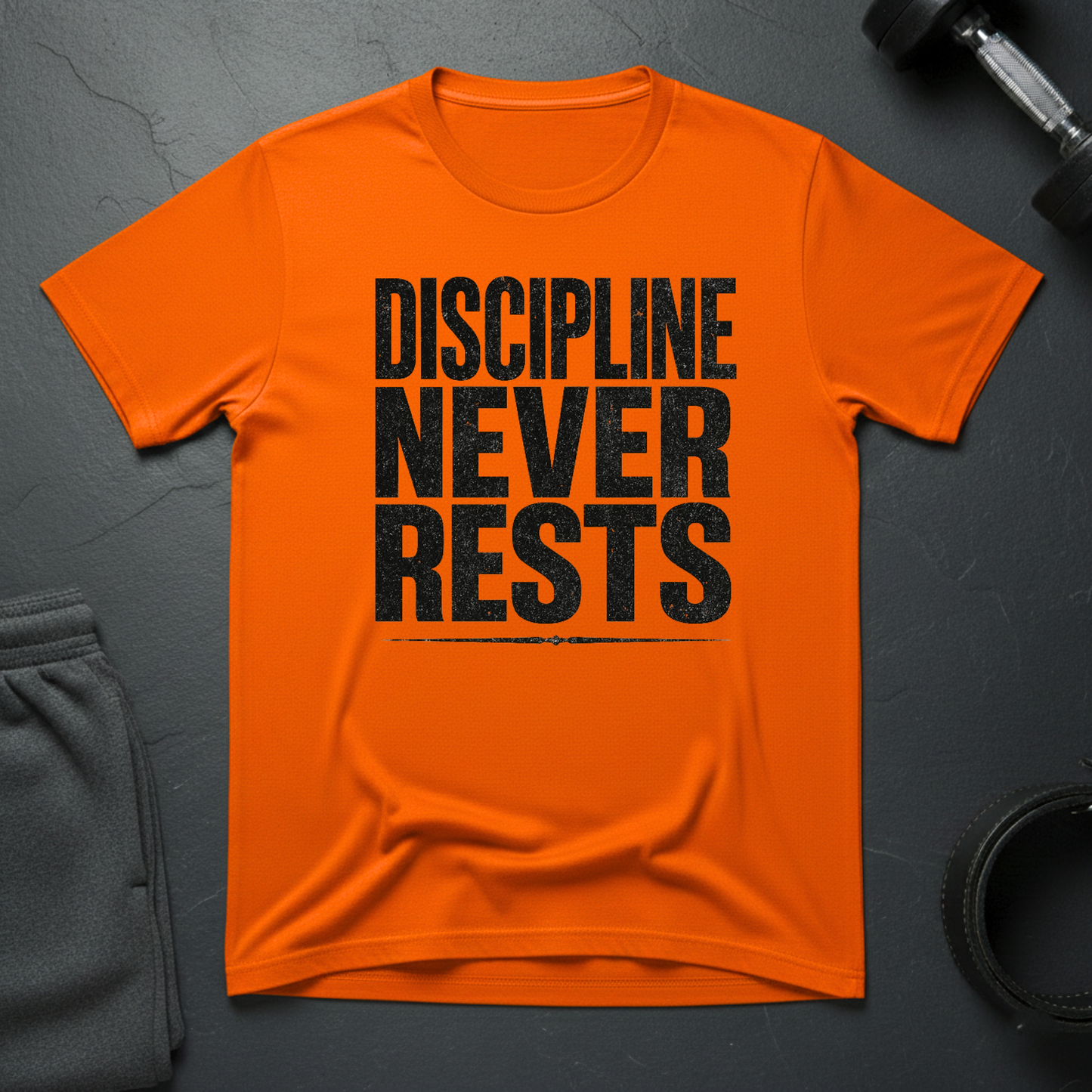 Discipline Never Rests T-Shirt
