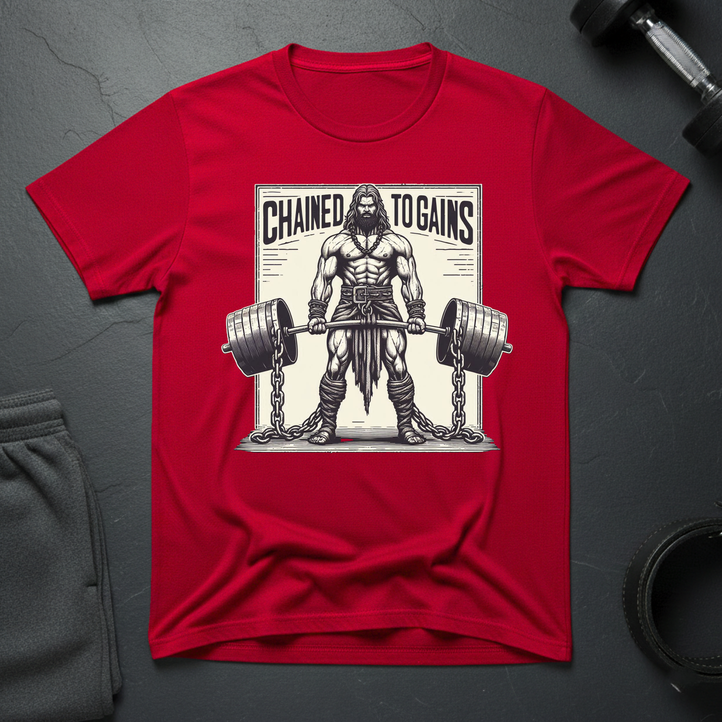 Chained To Gains T-Shirt
