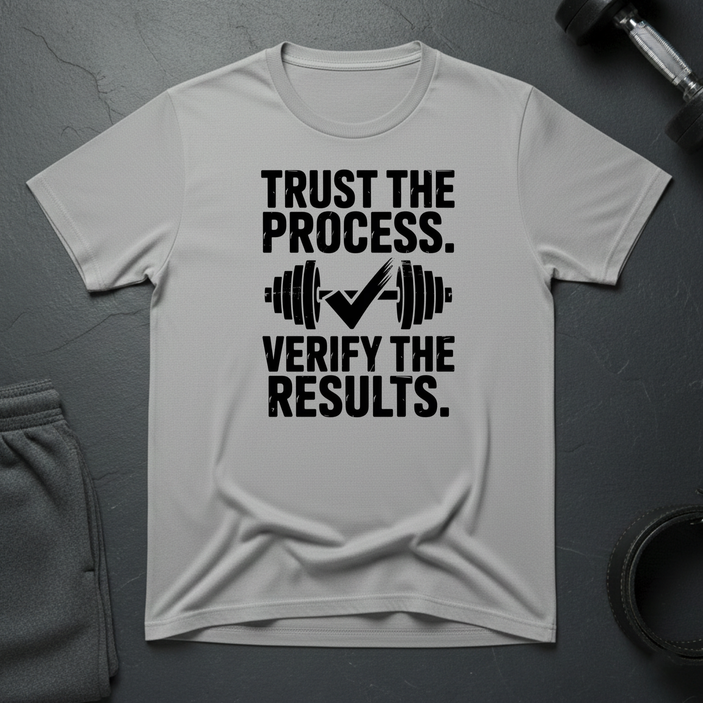 Trust The Process Verify The Results T-Shirt