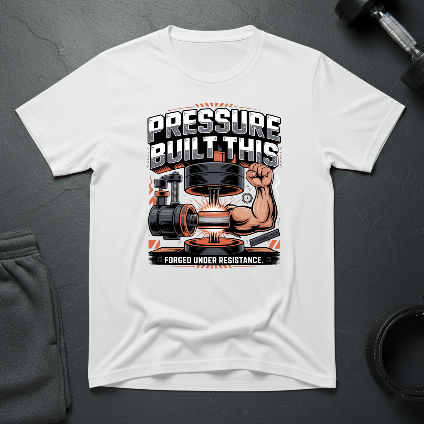 Pressure Built This T-Shirt