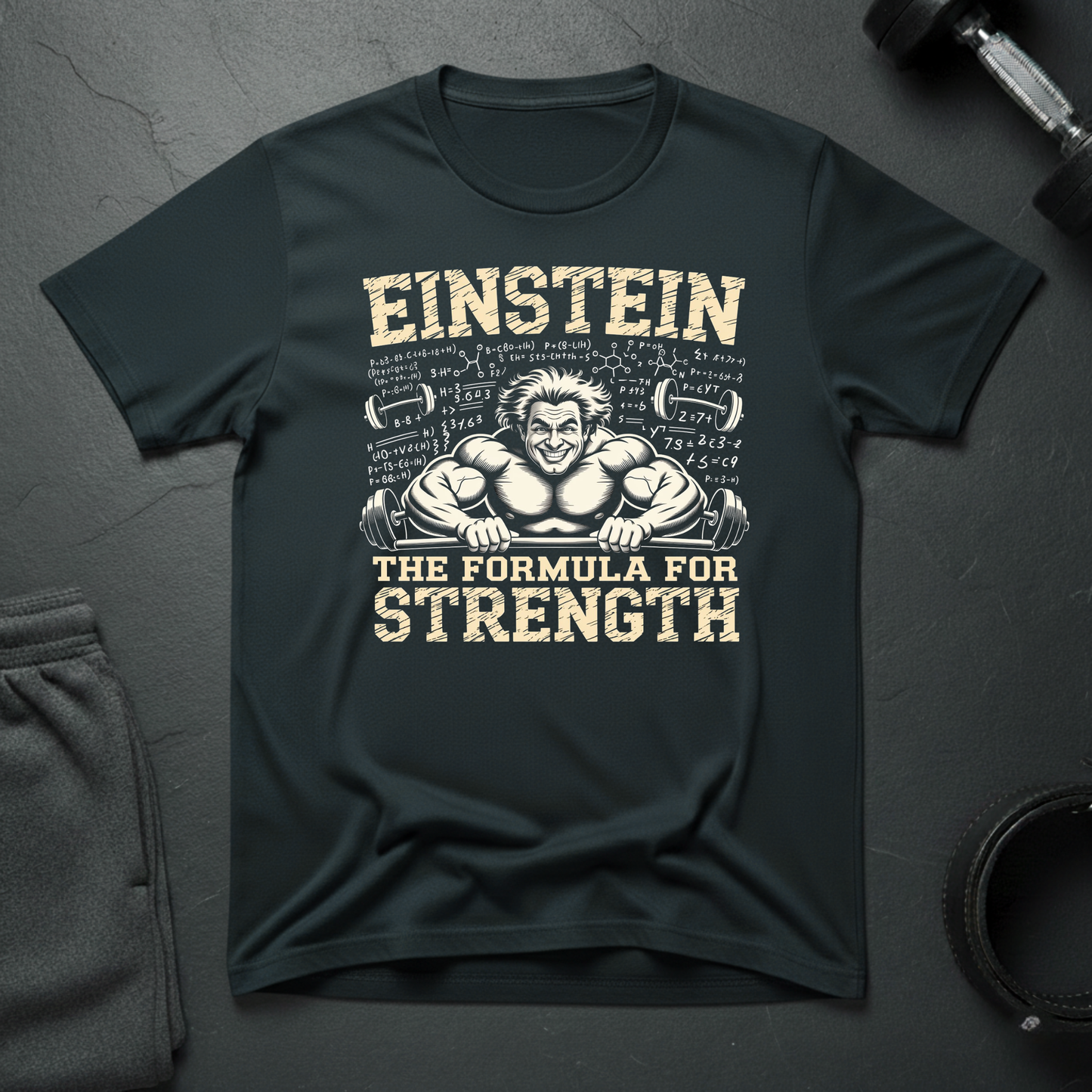 Einstein The Formula For Strength T-Shirt