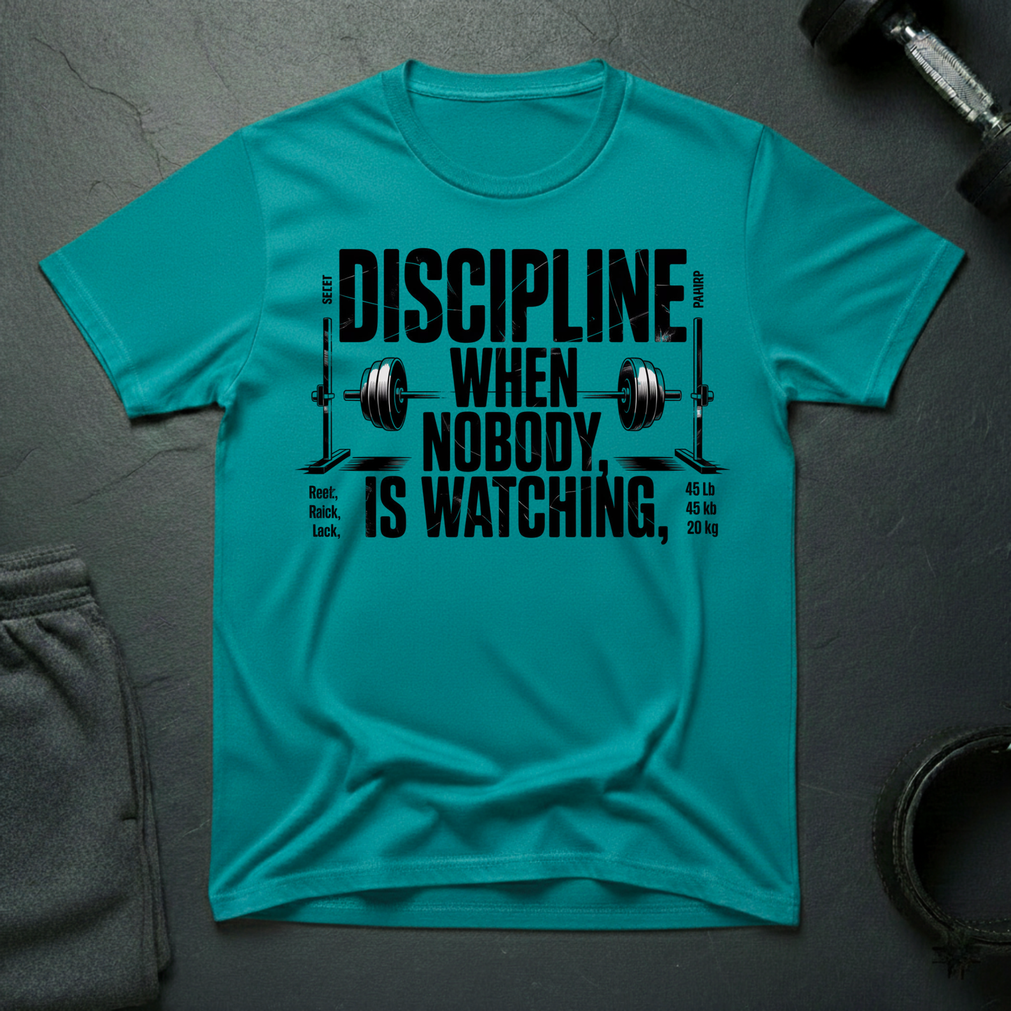 Discipline When Nobody Is Watching T-Shirt