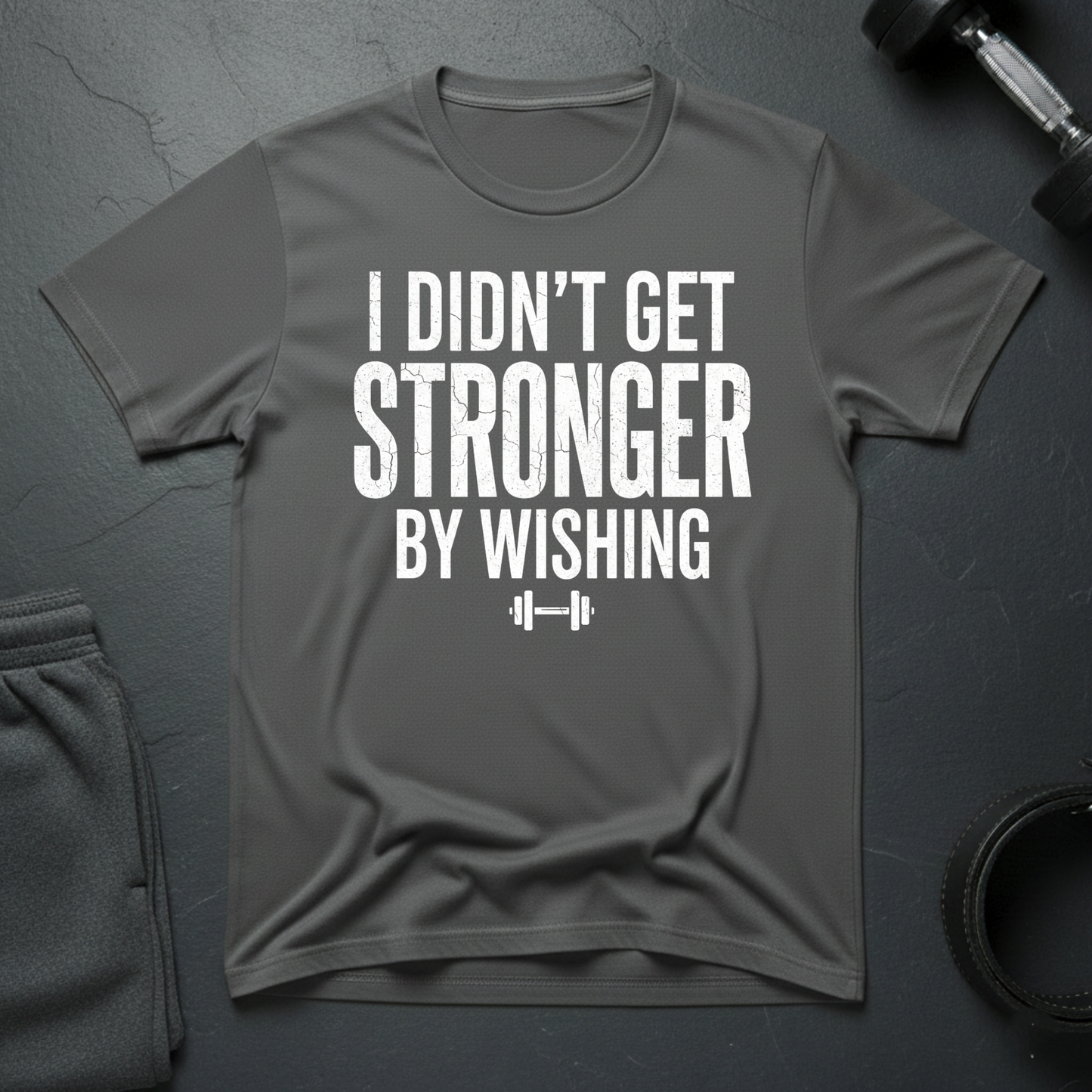 I Didn't Get Stronger By Wishing T-Shirt