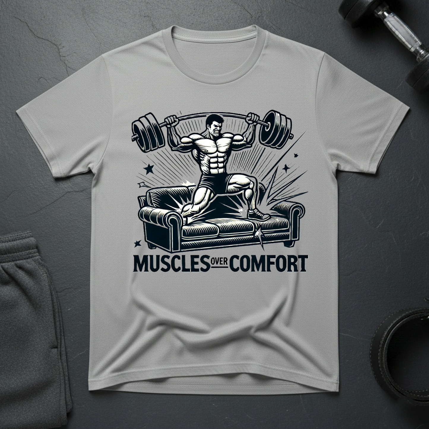 Muscles Over ComfortT-Shirt