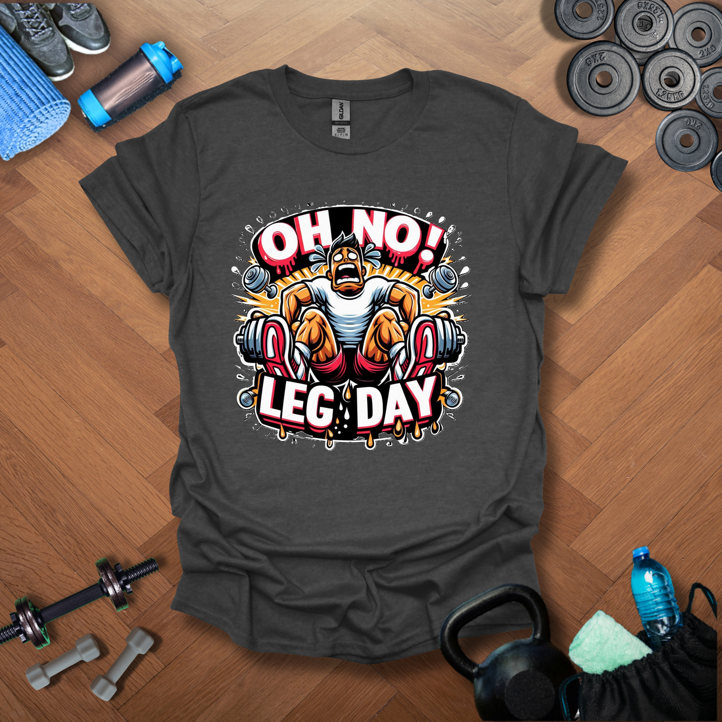 Oh No! Leg Day T-Shirt