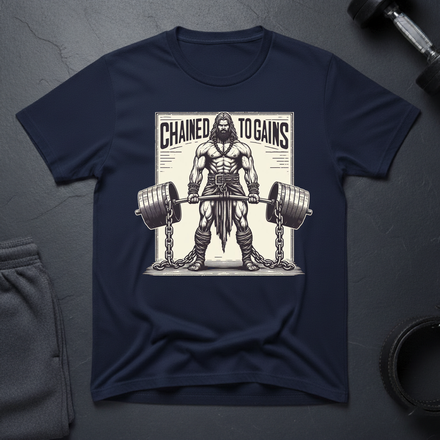 Chained To Gains T-Shirt