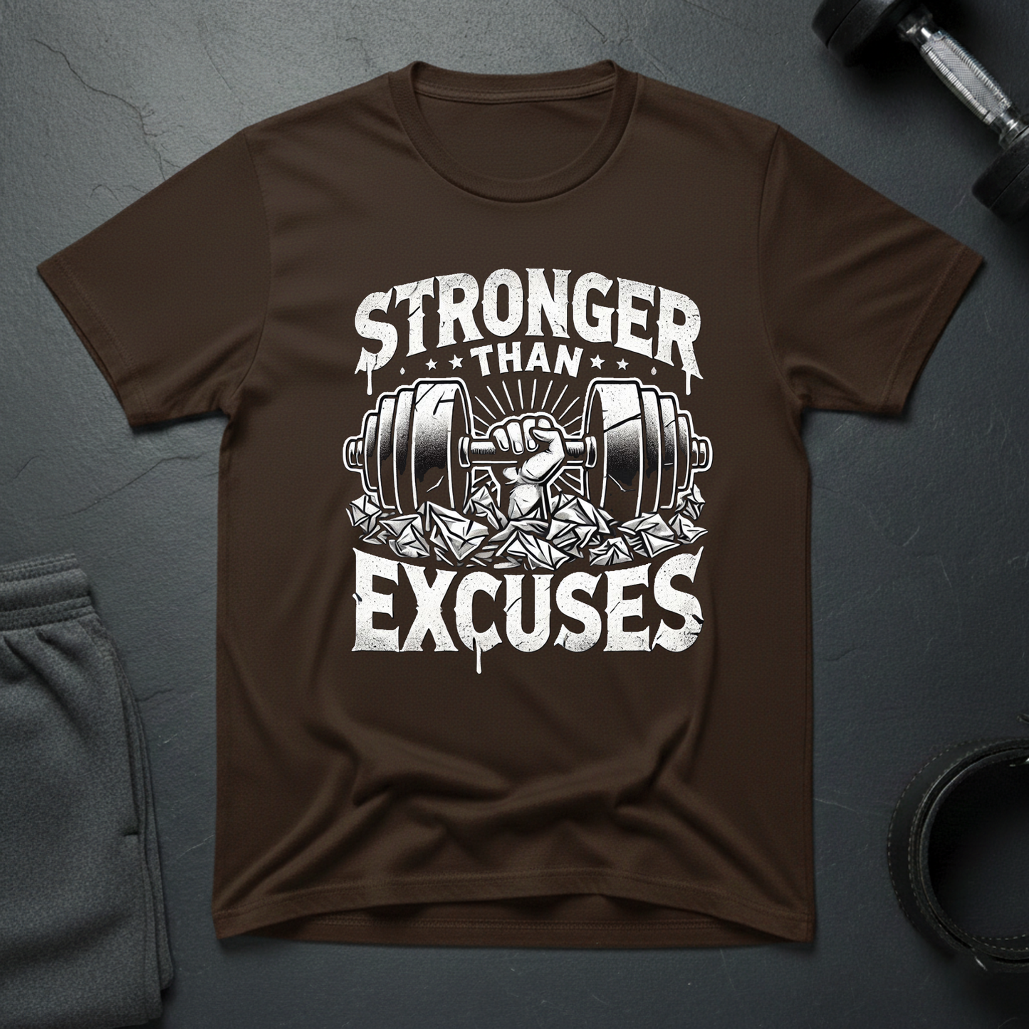 Stronger Than Excuses T-Shirt