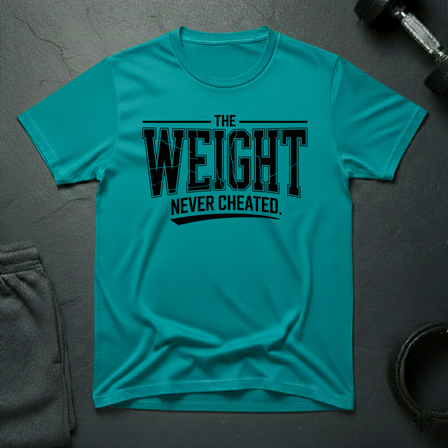 The Weight Never Cheated T-Shirt