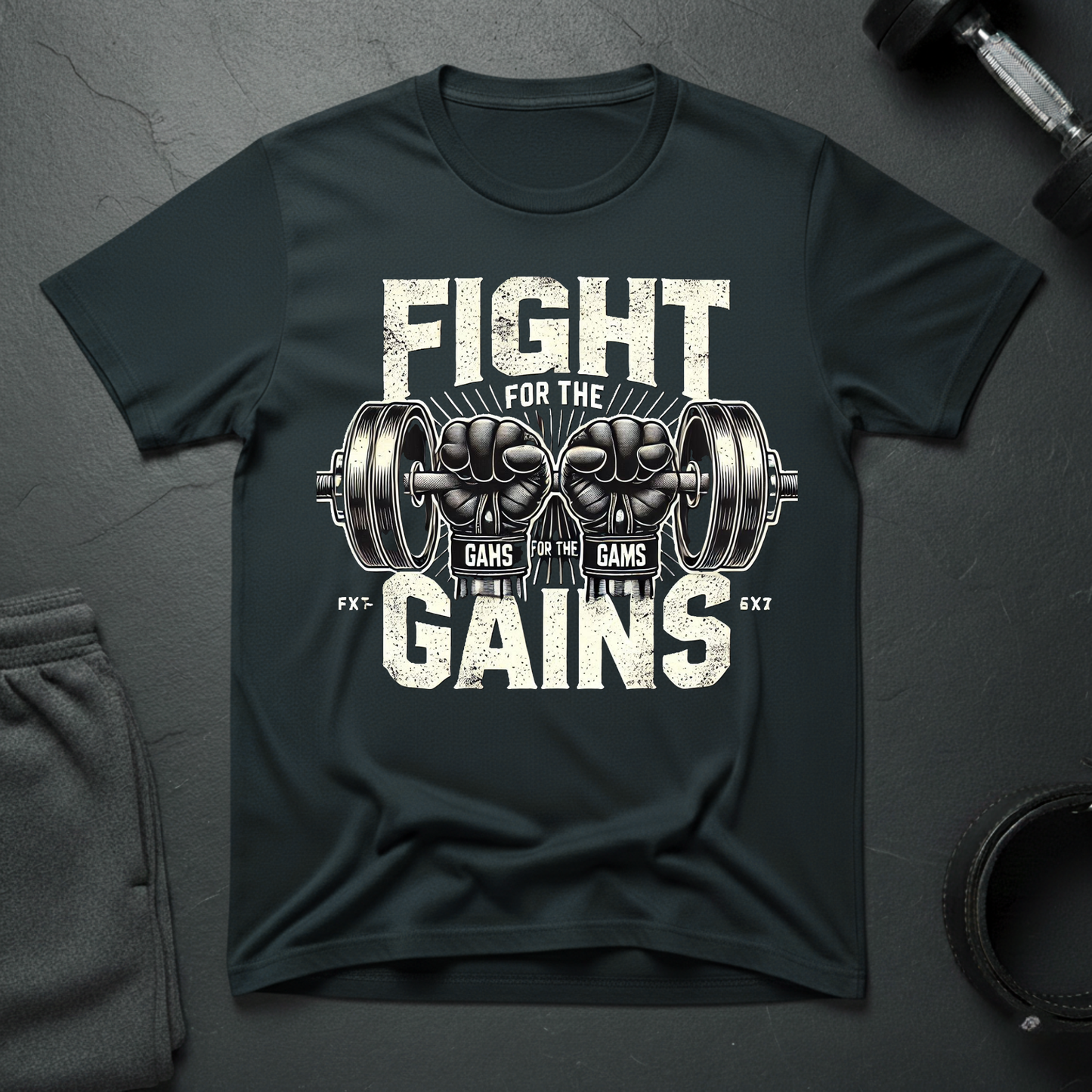 Fight For The Gains T-Shirt