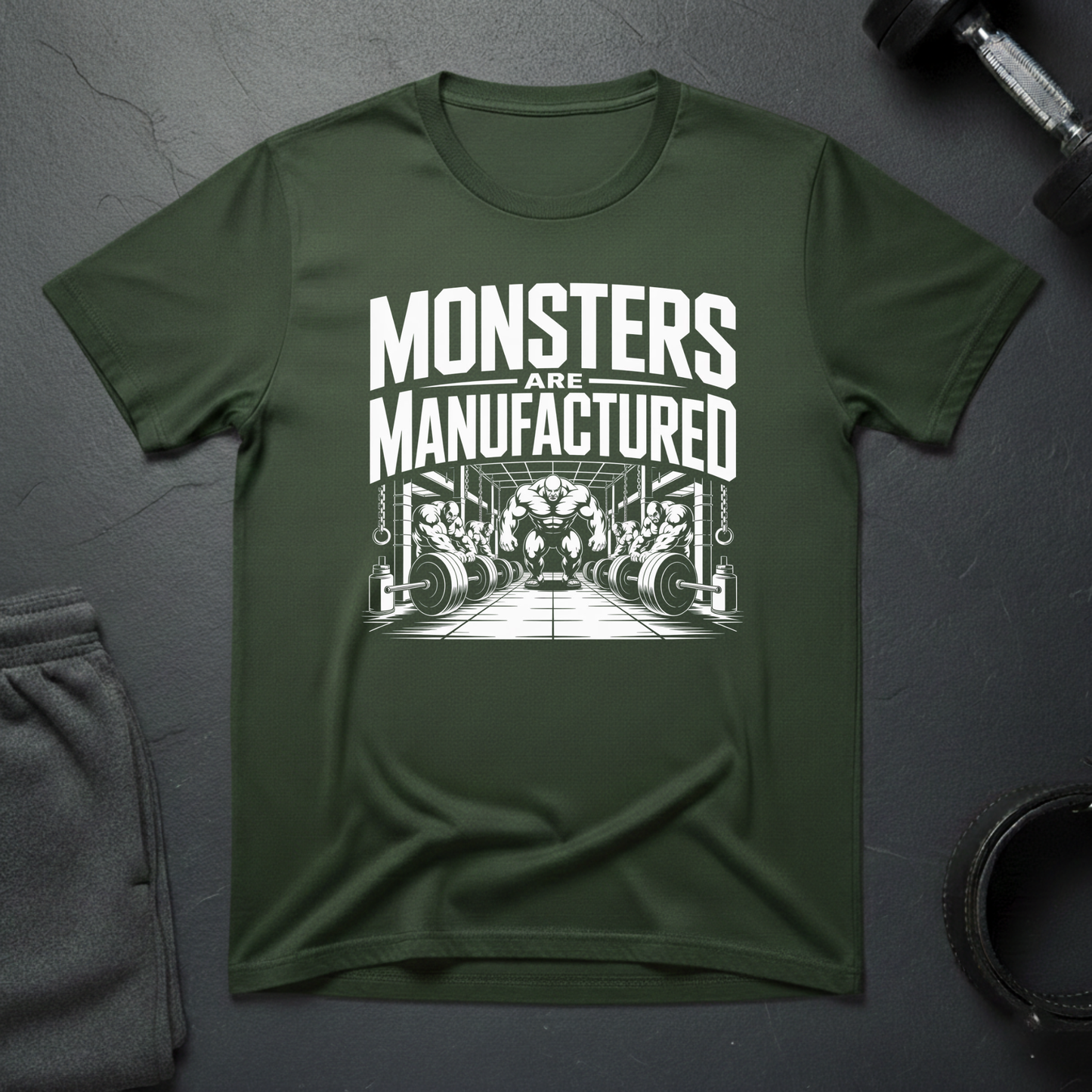 Monsters Are Manufactured T-Shirt